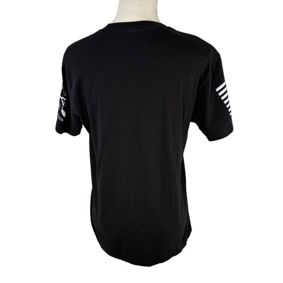 Grunt Style Men’s Black Size Matters Short Sleeve Tee - Picture 6 of 7